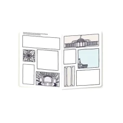 Papeterie Jeunesse<Boutiques de musées Cahier à dessin + stickers - Cumulo & Réséda Bleu - Grand Palais