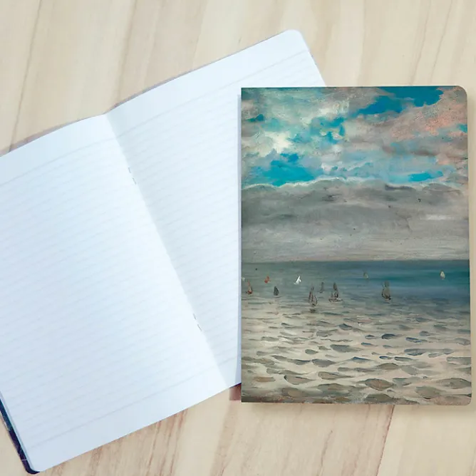 Cahiers Et Carnets<Boutiques de musées Cahier Eugène Delacroix - La mer à Dieppe, 1852