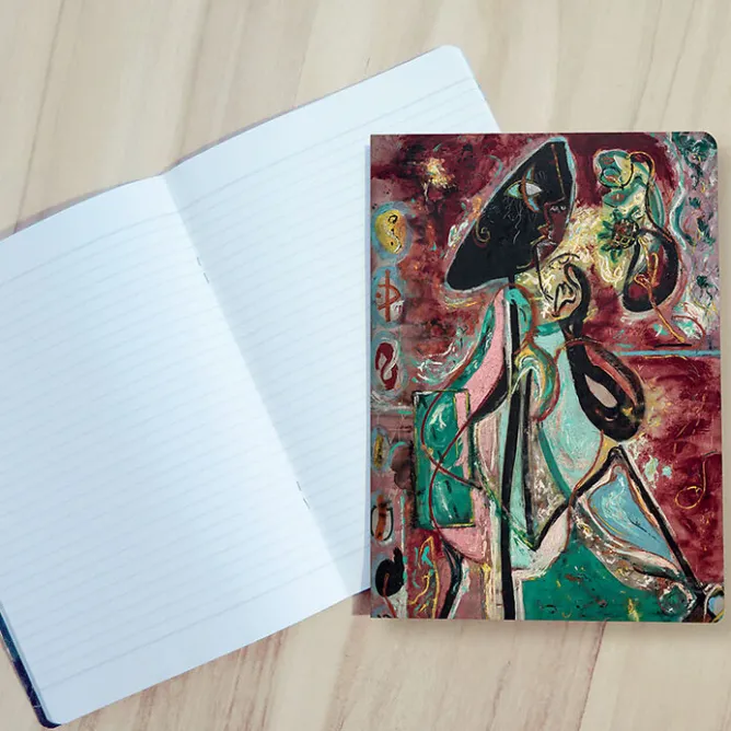 Boutiques de musées Cahier Jackson Pollock - The Moon Woman, 1942 Hot