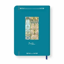 Boutiques de musées Cahier à élastique Alphonse Mucha - Documents décoratifs bleus (Planche n°30) Discount