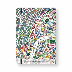 Boutiques de musées Cahier à élastique Antoine Corbineau - Plan de Paris Sale