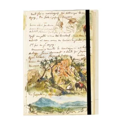 Boutiques de musées Cahier à élastique Eugène Delacroix - Cavaliers Hot