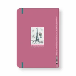 Boutiques de musées Cahier à élastique Marc Chagall - Illustration pour l'ouvrage d'Aragon "Celui qui dit les choses sans rien dire" New