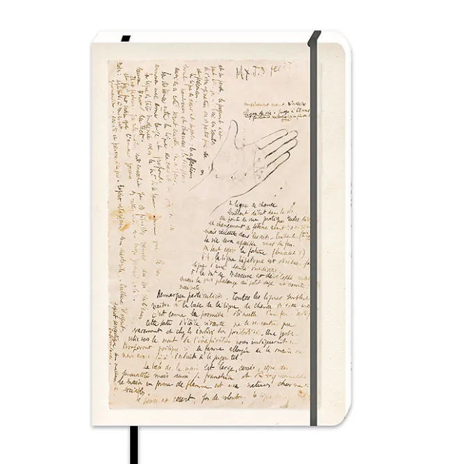 Boutiques de musées Cahier à élastique Pablo Picasso - Étude de chiromancie Clearance