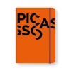 Cahiers Et Carnets<Boutiques de musées Cahier à élastique Picasso - Orange - Musée Picasso 2021