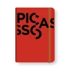 Boutiques de musées Cahier à élastique Picasso - Rouge - Musée Picasso 2021 Clearance
