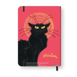 Cahiers Et Carnets<Boutiques de musées Cahier élastique Théophile-Alexandre Steinlen - Chat noir
