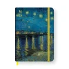 Boutiques de musées Cahier à élastique Vincent van Gogh - La Nuit étoilée, 1888 Clearance