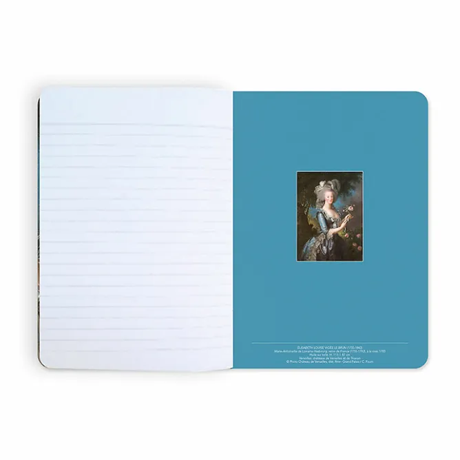 Cahiers Et Carnets<Boutiques de musées Cahier Élisabeth-Louise Vigée-Lebrun - Marie-Antoinette de Lorraine-Hasbourg, reine de France, à la rose, 1783