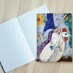 Cahiers Et Carnets<Boutiques de musées Cahier Marc Chagall - Les mariés de la tour Eiffel, 1938