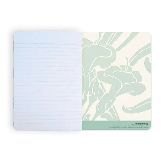 Cahiers Et Carnets<Boutiques de musées Cahier Émile Bernaux - Décor floral stylisé