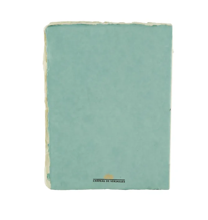 Boutiques de musées Cahier papier bouilli en cuve - Monogramme de Marie-Antoinette - Céladon Hot