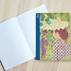 Cahiers Et Carnets<Boutiques de musées Cahier Pierre Bonnard - Femmes au jardin : femme à la robe quadrillée, 1891