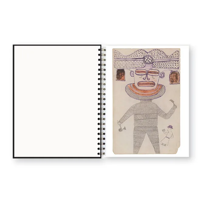 Cahiers Et Carnets<Boutiques de musées Cahier à spirale Art Brut - Grand Palais