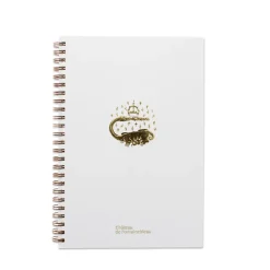 Cahiers Et Carnets<Boutiques de musées Cahier à spirale Château de Fontainebleau - Détail de la Salamandre du tympan de la porte Dorée