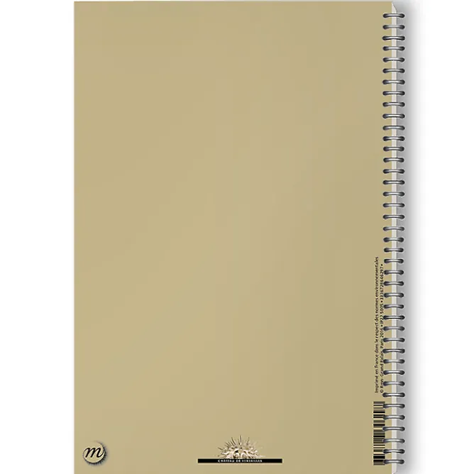 Boutiques de musées Cahier à spirale Château de Versailles - Chambre de la reine Marie-Antoinette Discount