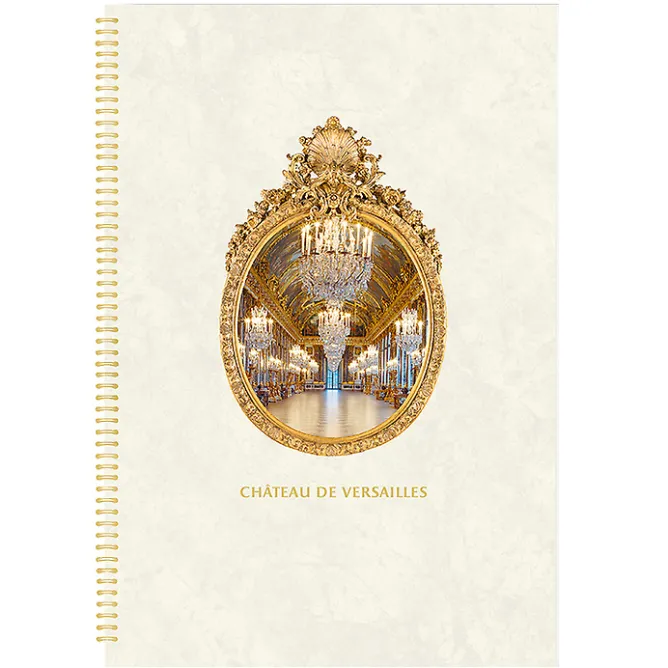 Boutiques de musées Cahier à spirale Château de Versailles - Galerie des glaces Clearance