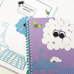 Papeterie Jeunesse<Boutiques de musées Cahier à spirale - Cumulo & Réséda Bleu - Grand Palais