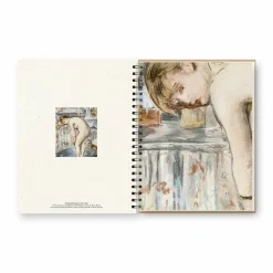 Cahiers Et Carnets<Boutiques de musées Cahier à spirale Édouard Manet / Edgar Degas - Femme dans un tub, 1878 / Le Tub, 1886