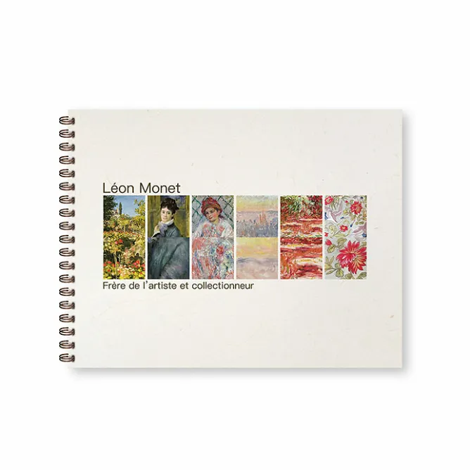 Boutiques de musées Cahier à spirale Léon Monet. Frère de l'artiste et collectionneur Outlet