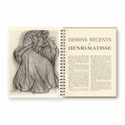 Cahiers Et Carnets<Boutiques de musées Cahier à spirale Matisse. Cahiers d'art, le tournant des années 30