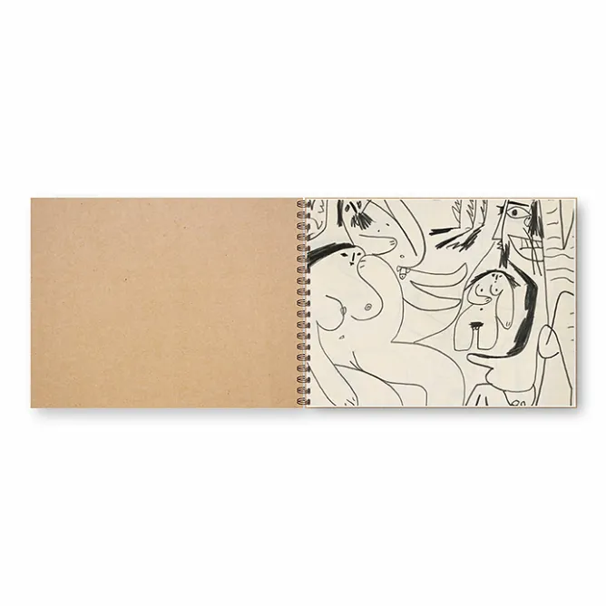 Cahiers Et Carnets<Boutiques de musées Cahier à spirale Pablo Picasso - Carnet d'études pour Le Déjeuner sur l'herbe, 1962
