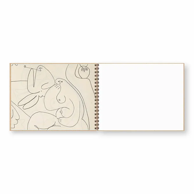 Cahiers Et Carnets<Boutiques de musées Cahier à spirale Pablo Picasso - Carnet d'études pour Le Déjeuner sur l'herbe, 1962