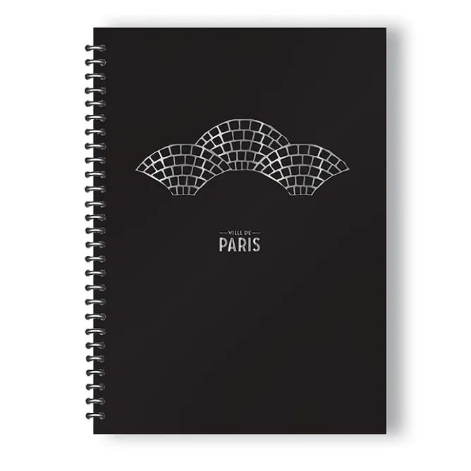 Boutiques de musées Cahier à spirale Ville de Paris - Pavés de Paris New