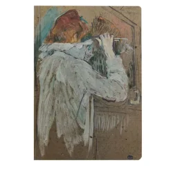 Boutiques de musées Cahier - Toulouse-Lautrec - Femme se frisant