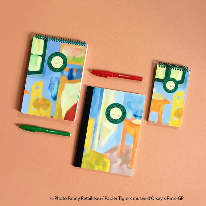 Boutiques de musées Cahier Vincent van Gogh - La chambre de Van Gogh à Arles - Orsay x Papier Tigre - A5 New