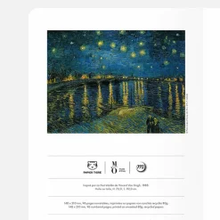 Cahiers Et Carnets<Boutiques de musées Cahier Vincent van Gogh - La Nuit étoilée - Orsay x Papier Tigre - A5