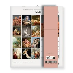 Boutiques de musées Calendrier 2026 - Amour - 15,5x18cm New