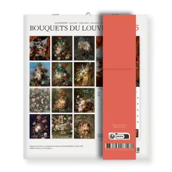 Boutiques de musées Calendrier 2026 - Bouquets du Louvre - 15,5x18cm Hot