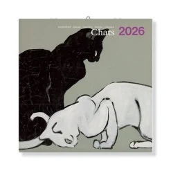 Boutiques de musées Calendrier 2026 - Chats - 30x30 cm Clearance