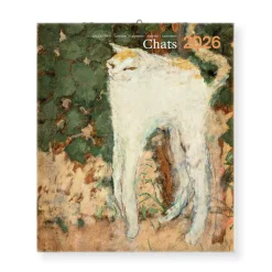 Boutiques de musées Calendrier 2026 - Chats - 15,5x18cm Clearance