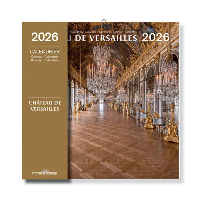 Calendriers Et Agendas<Boutiques de musées Calendrier 2026 - Château de Versailles - 30x30 cm