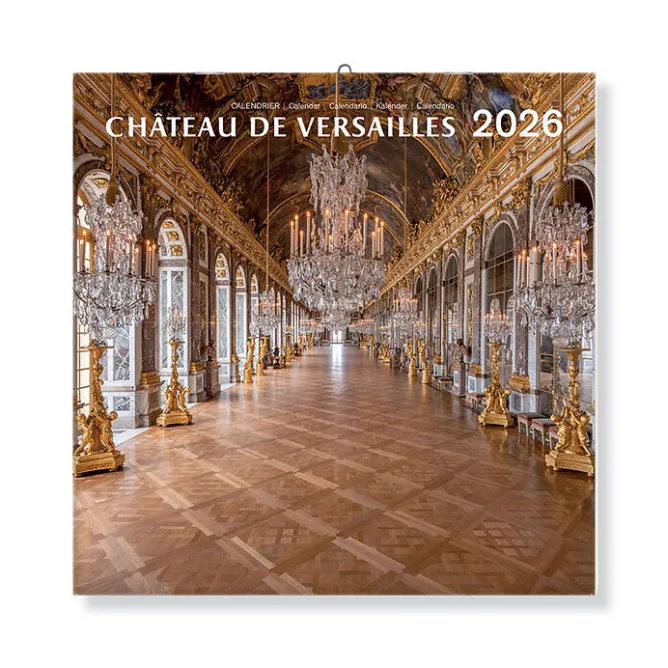 Calendriers Et Agendas<Boutiques de musées Calendrier 2026 - Château de Versailles - 30x30 cm