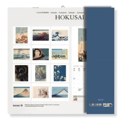 Boutiques de musées Calendrier 2026 - Hokusai - 30x30 cm Clearance