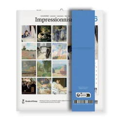 Calendriers Et Agendas<Boutiques de musées Calendrier 2026 - Impressionnisme - 15,5x18cm