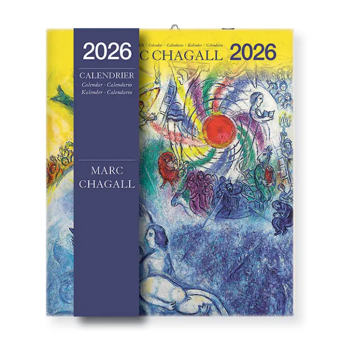 Boutiques de musées Calendrier 2026 - Marc Chagall - 15,5x18cm Online