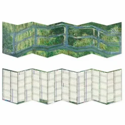 Calendriers Et Agendas<Boutiques de musées Calendrier panorama 16 mois Claude Monet - Le Bassin aux nymphéas, harmonie verte, 1899, Sept. 2025 - Déc. 2026
