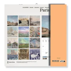Calendriers Et Agendas<Boutiques de musées Calendrier 2026 - Paris Peintures - 30x30 cm