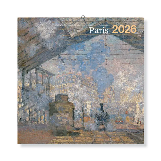 Calendriers Et Agendas<Boutiques de musées Calendrier 2026 - Paris Peintures - 30x30 cm