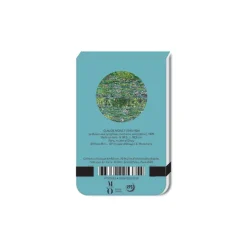 Cahiers Et Carnets<Boutiques de musées Calepin à élastique Claude Monet - Le Bassin aux nymphéas, Harmonie verte, 1899