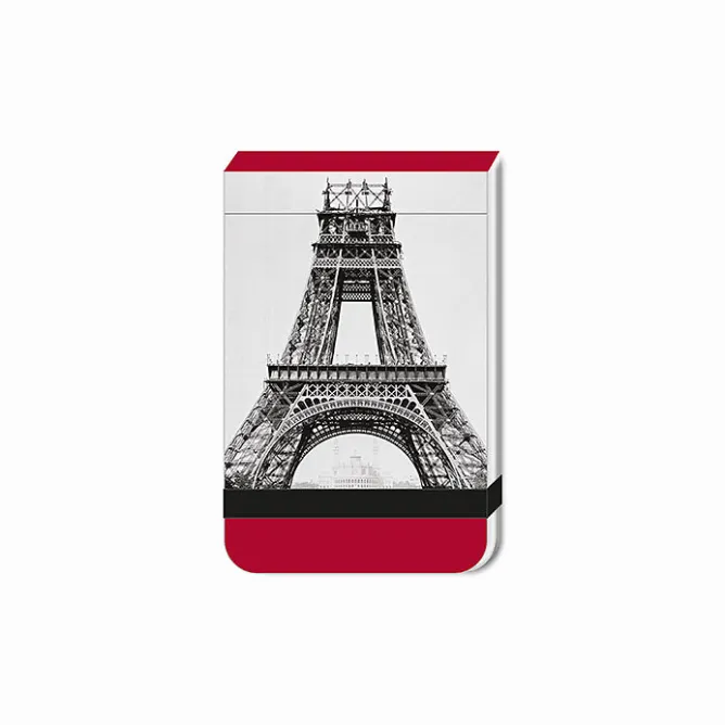 Boutiques de musées Calepin à élastique Louis-Émile Durandelle - La Tour Eiffel jusqu'au dessus de la 2e plateforme le 11 septembre 1888 Discount
