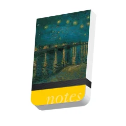 Boutiques de musées Calepin à élastique Vincent Van Gogh - La nuit étoilée Clearance