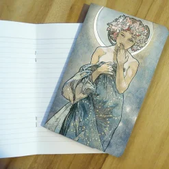 Boutiques de musées Carnet Alphonse Mucha - La Lune et les étoiles Sale