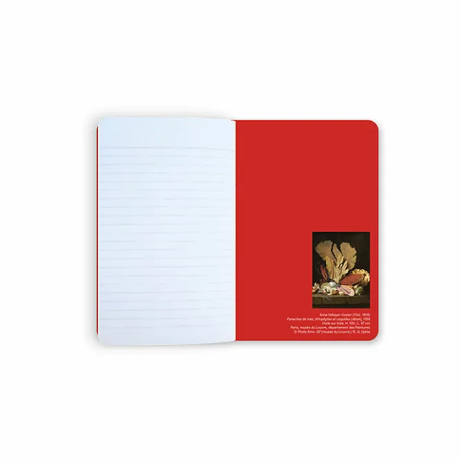 Boutiques de musées Carnet Anne Vallayer-Coster - Panaches de mer New