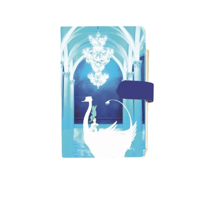 Boutiques de musées Carnet avec pression Bateau Cygne Dilili Outlet