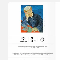 Cahiers Et Carnets<Boutiques de musées Carnet A6 Vincent van Gogh - Le Docteur Paul Gachet - Orsay x Papier Tigre